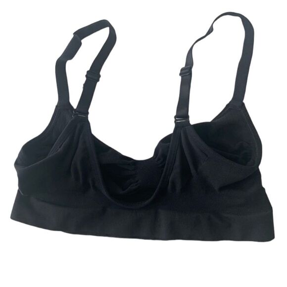 NWOT SKIMS Seamless Sculpt Bralette In Onyx Black Bra Active Sport Bra - Picture 6 of 8